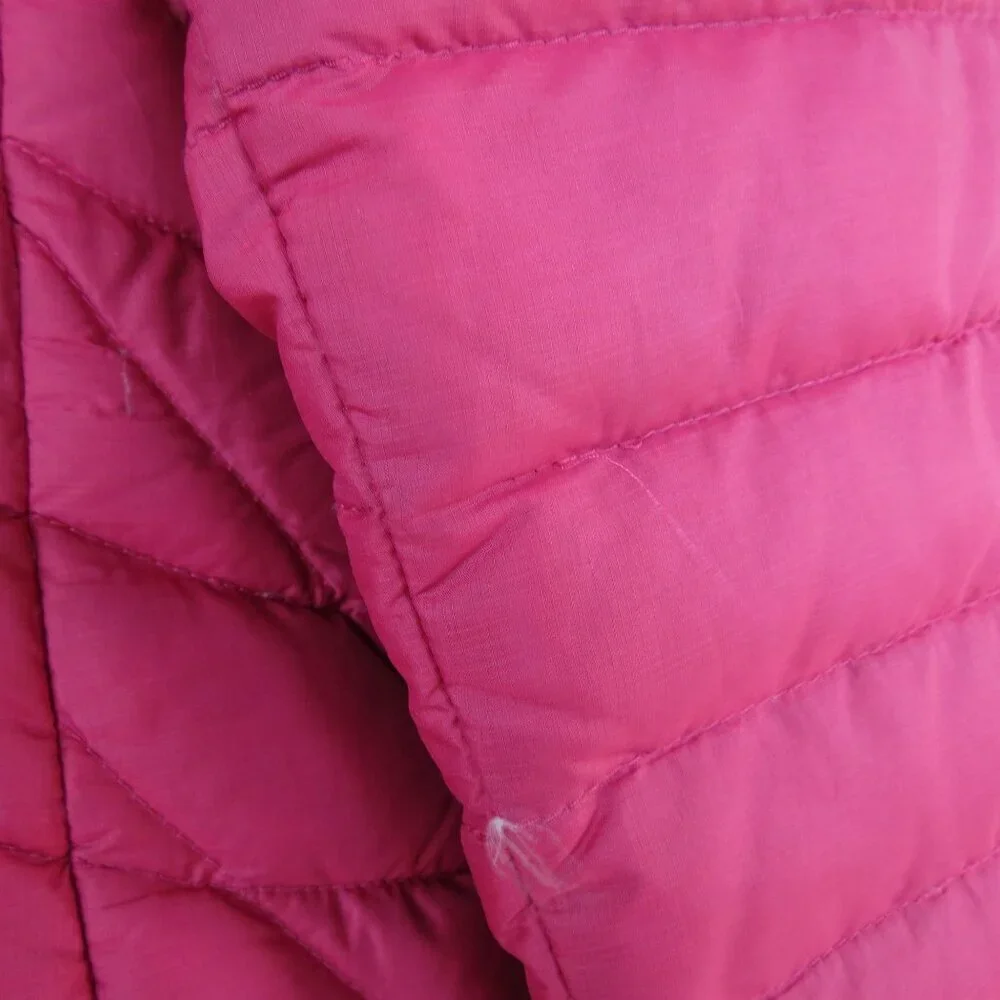 PATAGONIA Women's Cherry Red Down Sweater Puffer Jacket Size XS Lightweight